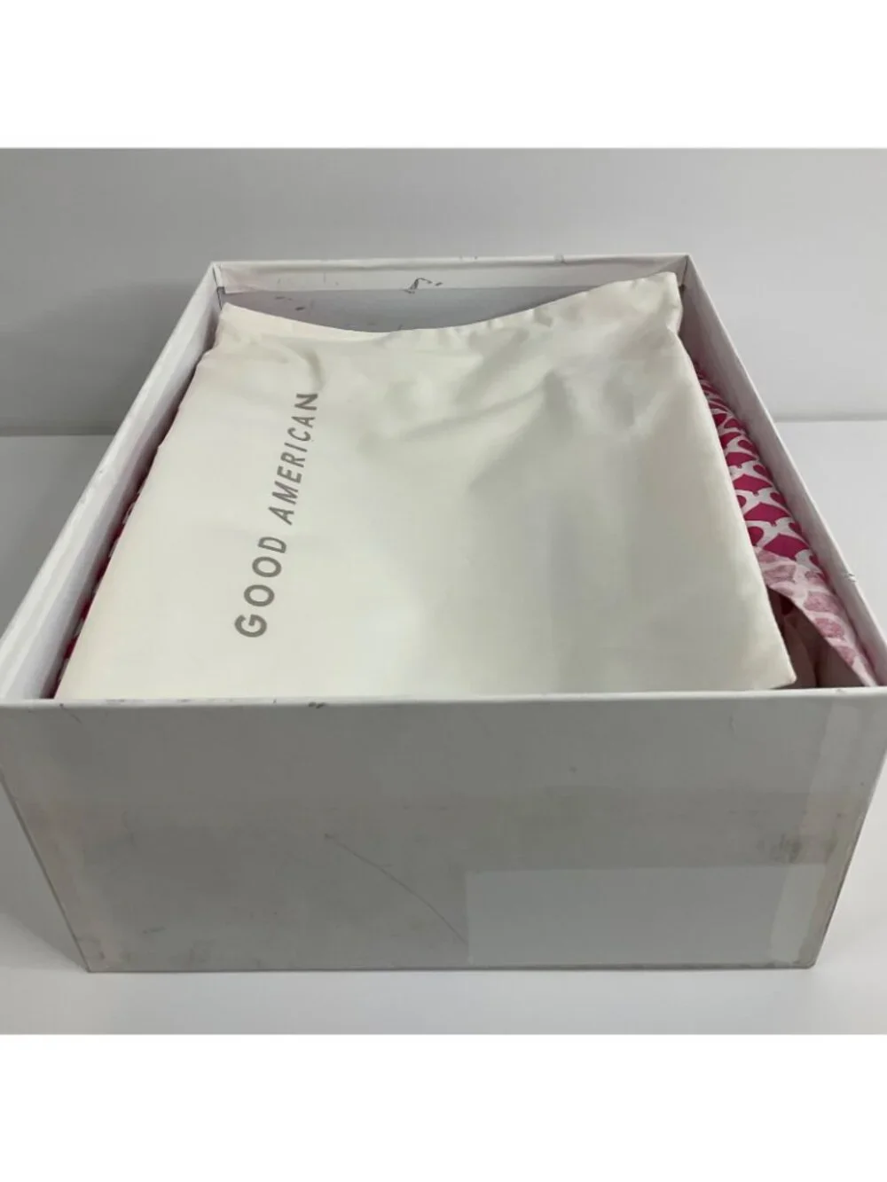 Good American Heels Womens Sz 8 White Terry Cloth Cinder F*cking Rella $260 Nwb
